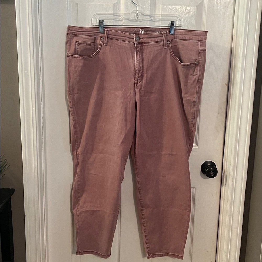 New Directions Pink Ankle Pants
